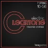 Струни Cleartone 9410-7 Electric Heavy Seires Light 7 10-56