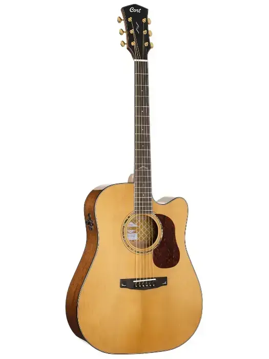 Електро-акустична гітара Електро-акустична гітара Cort Gold-DC6 (Natural)