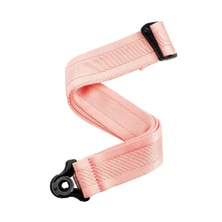 D'Addario 50BAL06 Auto Lock Guitar Strap (New Rose)