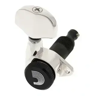 D'Addario PWAT-331L Auto-Trim Tuning Machines (3 Per side, Chrome)