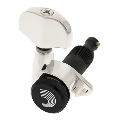 Кілки D'Addario PWAT-331L Auto-Trim Tuning Machines (3 Per side, Chrome)