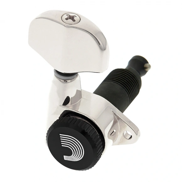 Кілки D'Addario PWAT-331L Auto-Trim Tuning Machines (3 Per side, Chrome) Кілки D'Addario PWAT-331L Auto-Trim Tuning Machines (3 Per side, Chrome)