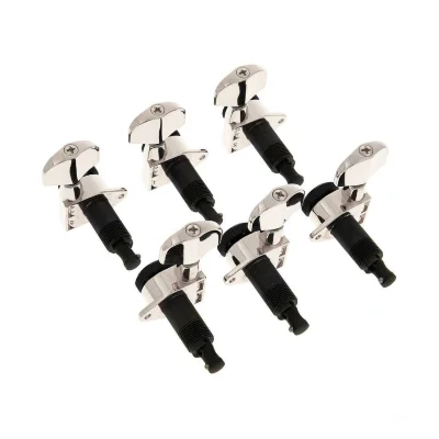Кілки D'Addario PWAT-331L Auto-Trim Tuning Machines (3 Per side, Chrome)