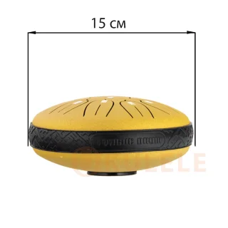 Hluru Huashu TSL11-6 Golden 6" (15см) 11 нот Tongue Drum Carbon Steel
