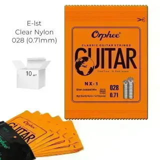 Orphee NX-1-28/10 Hard струна №1 E/Мі набір 10 шт.