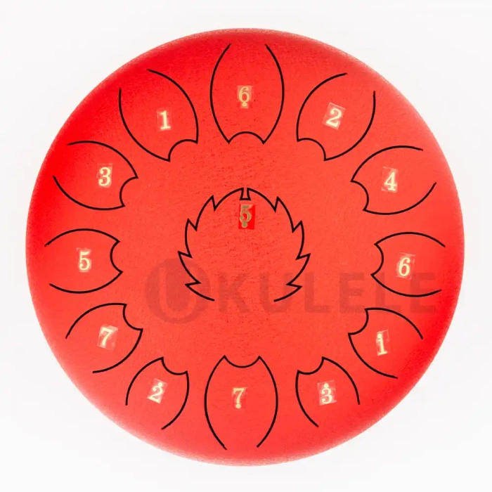 Глюкофон Глюкофон Fzone STD12I13N Red Steel Tongue Drum