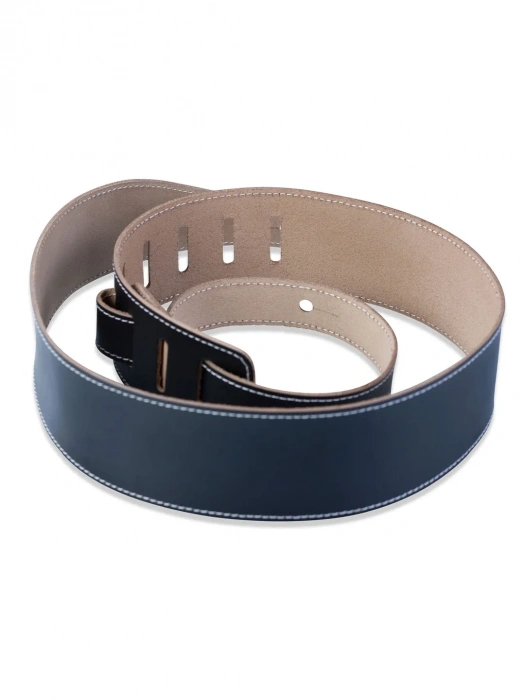 Levy's DM17-BLK Top Grain Series Guitar Strap (Black)