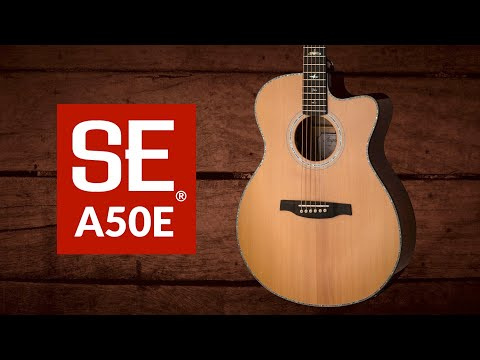 Електро-акустична гітара Електро-акустична гітара PRS SE A50E (Vintage Sunburst)