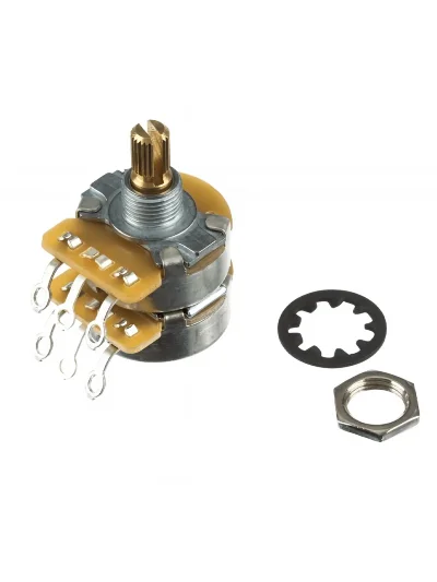 Потенціометр Fender Dual 500K/250K Split Shaft Potentiometer