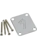 Планка Fender 4-Bolt Neck Plate Vintage-Style Chrome