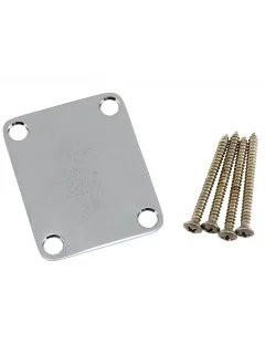 Fender 4-Bolt Neck Plate Vintage-Style Chrome