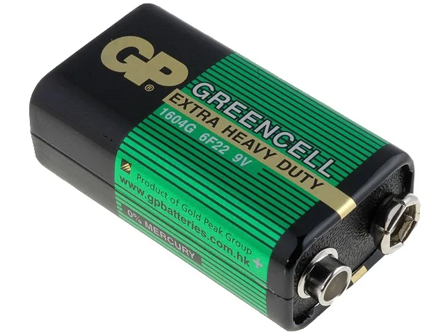 GP GREENCELL 9V 6F22