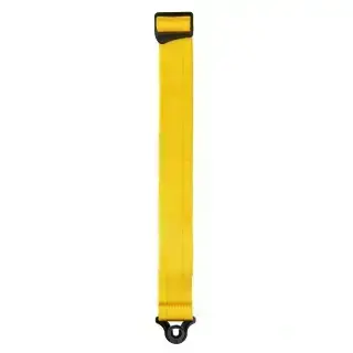 D'Addario 50BAL07 Auto Lock Guitar Strap (Mellow Yellow)