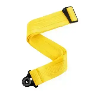 D'Addario 50BAL07 Auto Lock Guitar Strap (Mellow Yellow)