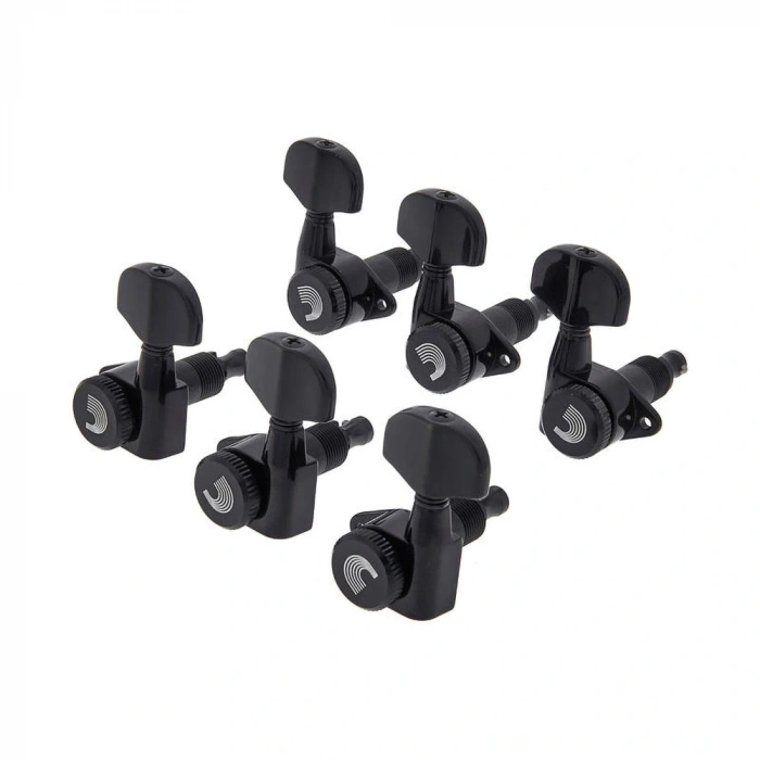 Кілки Кілки D'Addario PWAT-332L Auto-Trim Tuning Machines (3 Per side, Black)