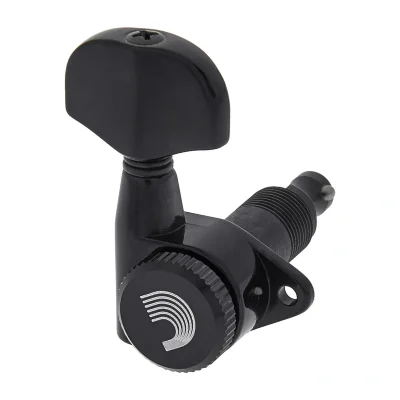 Кілки D'Addario PWAT-332L Auto-Trim Tuning Machines (3 Per side, Black)