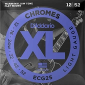 D'Addario ECG25 XL Chromes Light 12-52 D'Addario ECG25 XL Chromes Light 12-52