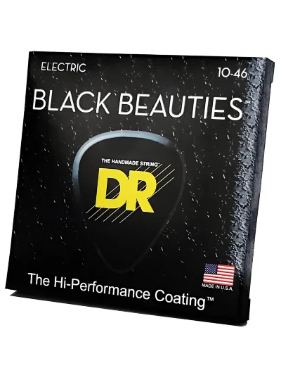 Струни DR BKE-10 Black Beauties Electric Medium 10-46