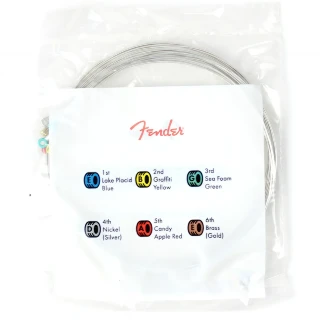 Fender 250L Nickel-Plated Steel Guitar Strings 9-42