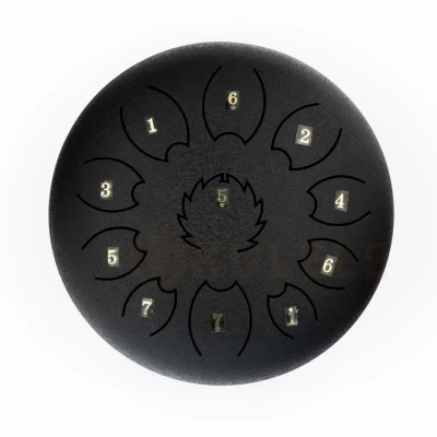 Fzone STD8I11N Black Steel Tongue Drum
