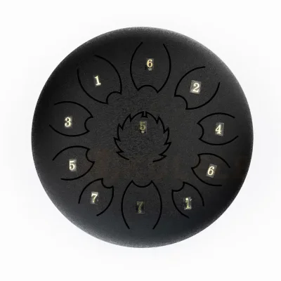 Глюкофон Fzone STD8I11N Black Steel Tongue Drum