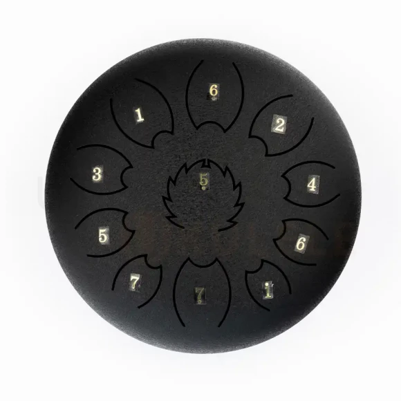 Глюкофон Fzone STD8I11N Black Steel Tongue Drum