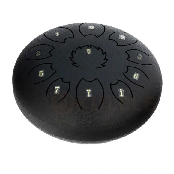 Глюкофон Fzone STD8I11N Black Steel Tongue Drum Глюкофон Fzone STD8I11N Black Steel Tongue Drum