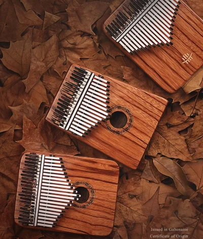 Калімба Hluru KG17 Red Rosewood (17 нот, палісандр)