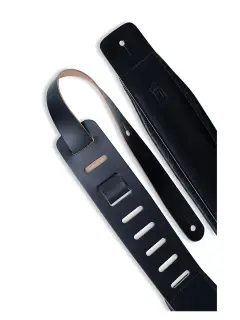 Levy's DM1PD-BLK Larsen Leather Deluxe Series (Black)