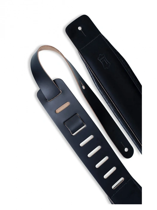 Levy's DM1PD-BLK Larsen Leather Deluxe Series (Black)