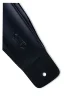 Ремінь для гітари Levy's DM1PD-BLK Larsen Leather Deluxe Series (Black)