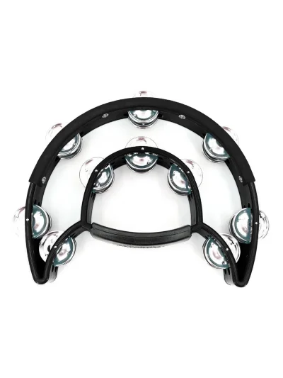Тамбурин Maxtone 818N/P Power-2 Tambourine w/Protecting Trim (Black)