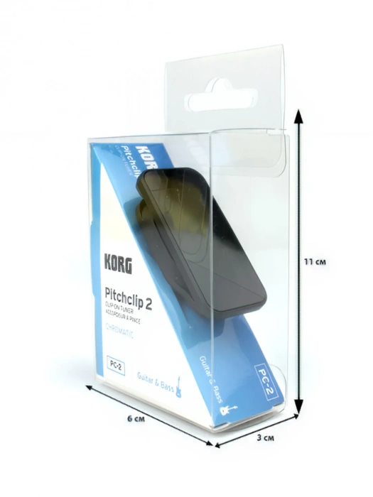 Тюнер Тюнер Korg Pitchclip2 PC2