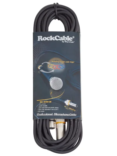 Мікрофонний кабель RockCable RCL30359 D6 Microphone Cable (9m)