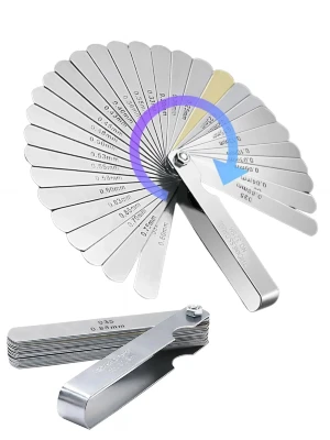  Набір щупів для вимірювання зазорів 32 шт (Feeler Gauge)