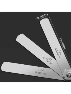 Набір щупів для вимірювання зазорів 32 шт (Feeler Gauge)