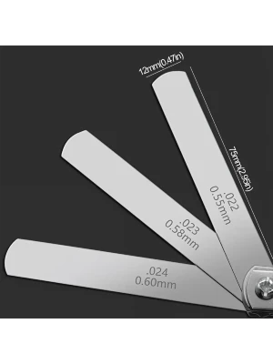  Набір щупів для вимірювання зазорів 32 шт (Feeler Gauge)