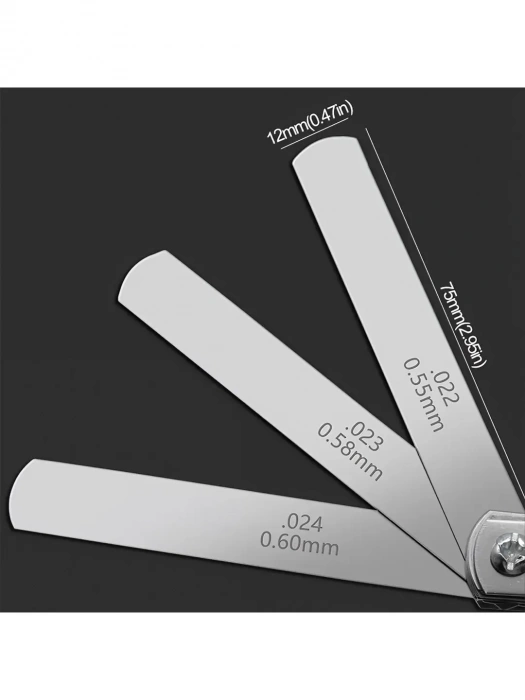   Набір щупів для вимірювання зазорів 32 шт (Feeler Gauge)