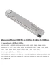  Набір щупів для вимірювання зазорів 32 шт (Feeler Gauge)