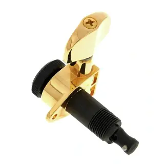 D'Addario PWAT-333L Auto-Trim Tuning Machines (3 Per side, Gold)
