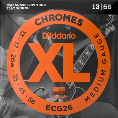 D&#039;Addario ECG26 XL Chromes Medium 13-56