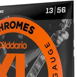 D'Addario ECG26 XL Chromes Medium 13-56