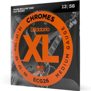 D'Addario ECG26 XL Chromes Medium 13-56