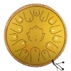 Глюкофон Hluru Huashu TWH15-14 Golden 14" (36см) 15 нот Lotus Tongue Drum Carbon Steel