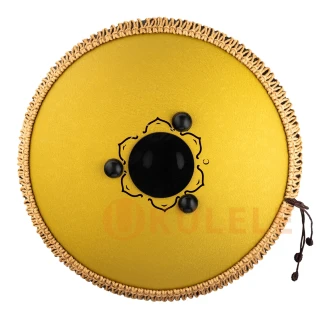 Hluru Huashu TWH15-14 Golden 14" (36см) 15 нот Lotus Tongue Drum Carbon Steel