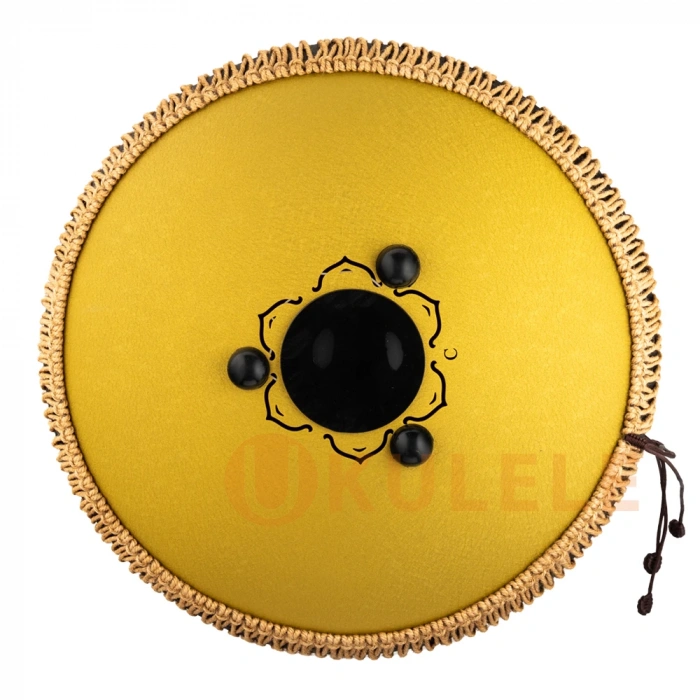Hluru Huashu TWH15-14 Golden 14" (36см) 15 нот Lotus Tongue Drum Carbon Steel