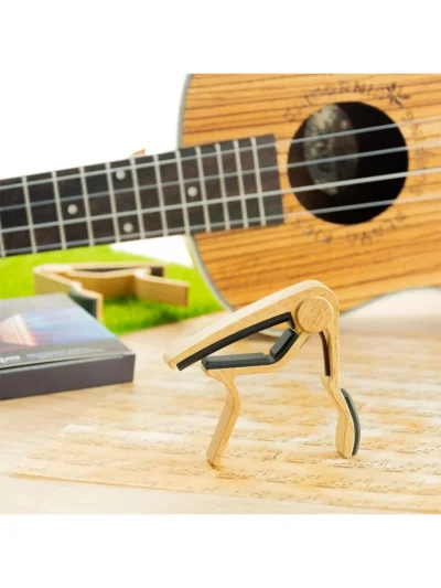 Каподастр Overtone GC-12 Naturalwood