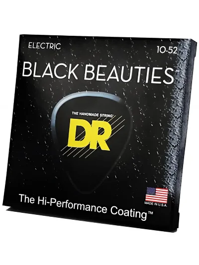 Струни DR BKE-10/52 Black Beauties Electric Big Heavy 10-52
