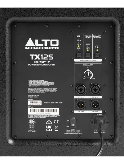 Сабвуфер Alto Professional TX12S