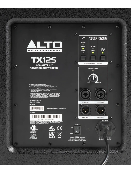 Alto Professional TX12S